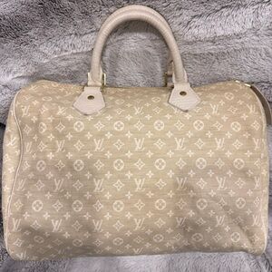 Louis Vuitton Mini Lin Speedy 30